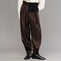 【残り一点】Bicolor Squeeze Slacks