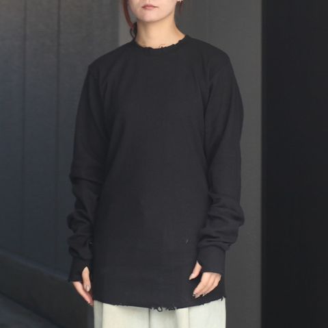 【残りわずか】Combat Long Thermal With Damaged(CLASSIC WAFFLE KNIT)