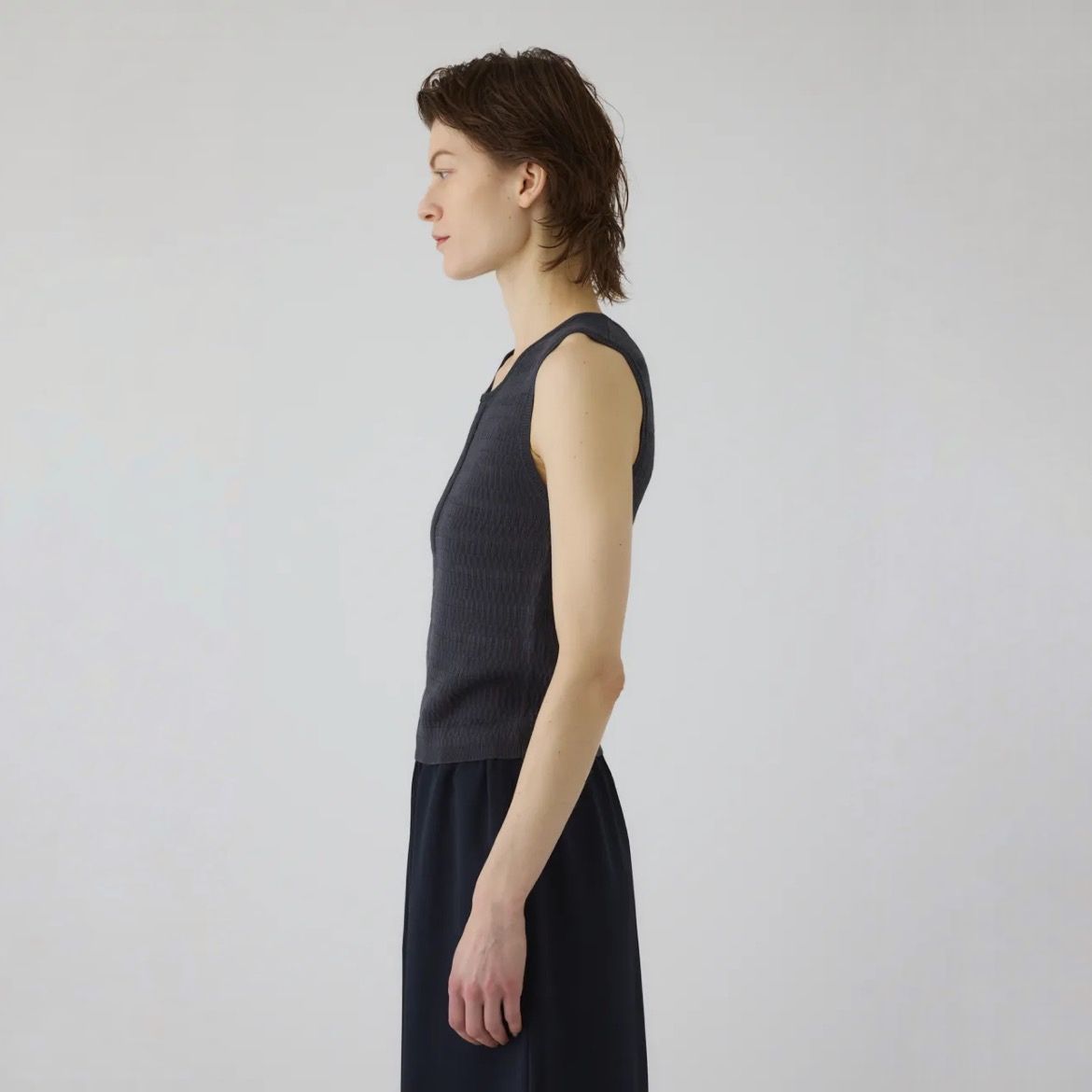 【残り一点】Round Neck Hook Tank