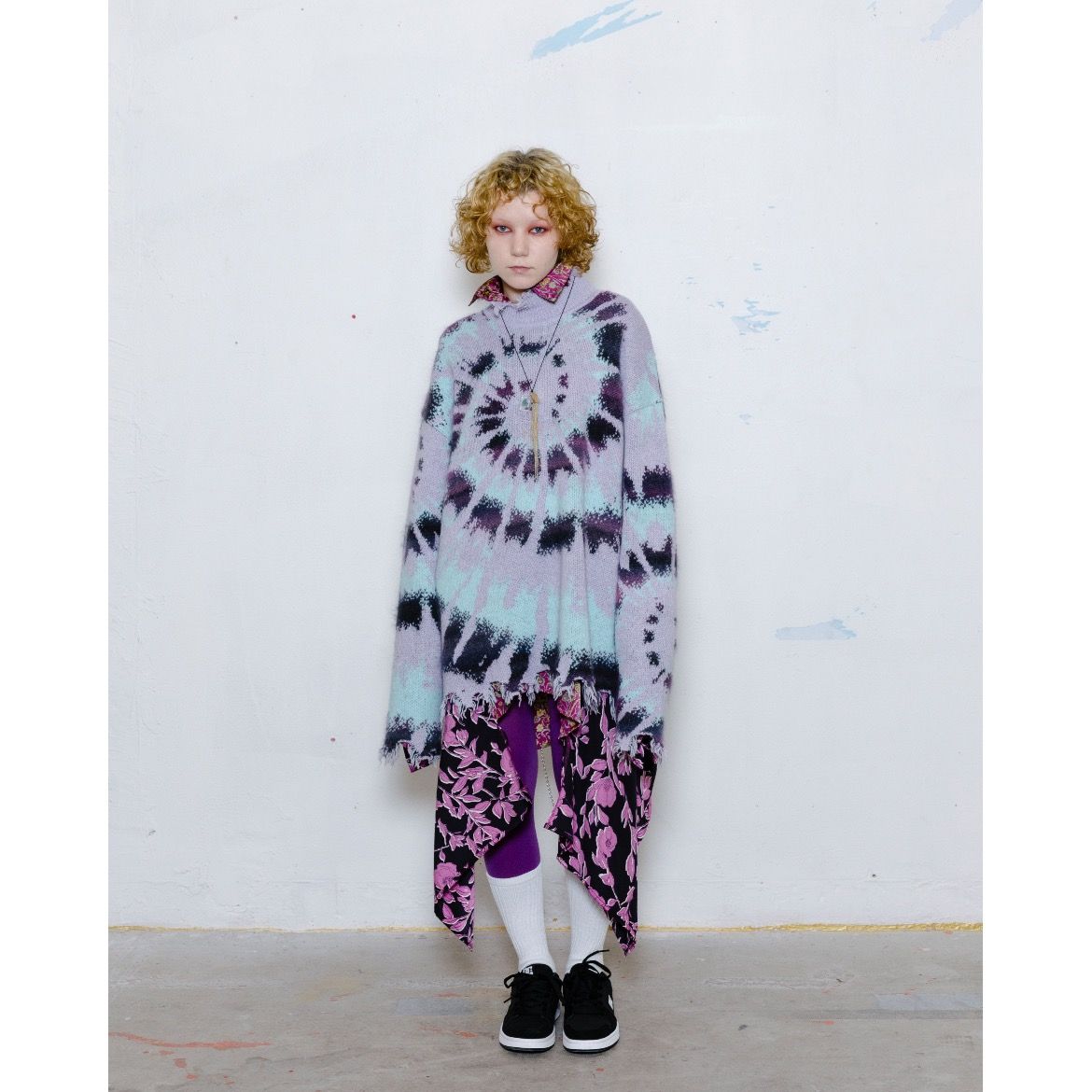 KIDILL - 【残り一点】Tie Dye Jacquard Knit(Collaboration with