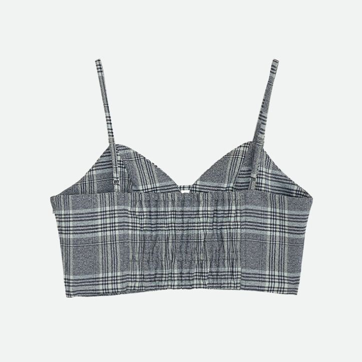 【残り一点】Check Bra Bustier