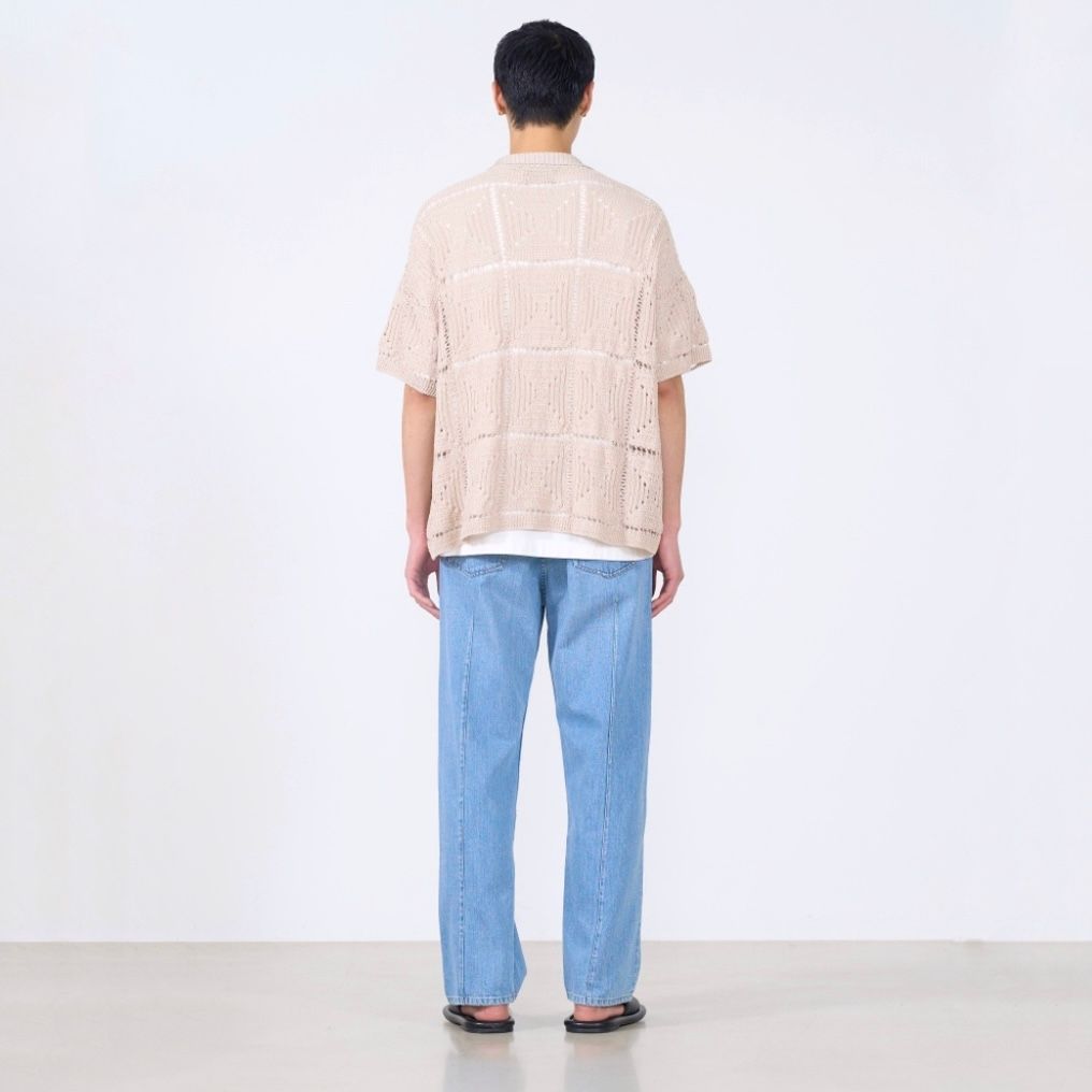 【残り一点】Crochet Knit Shirt