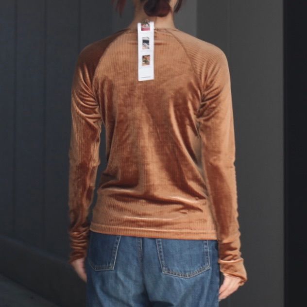 【残り一点】Flex Velvet Cuff-Glove Long Tee