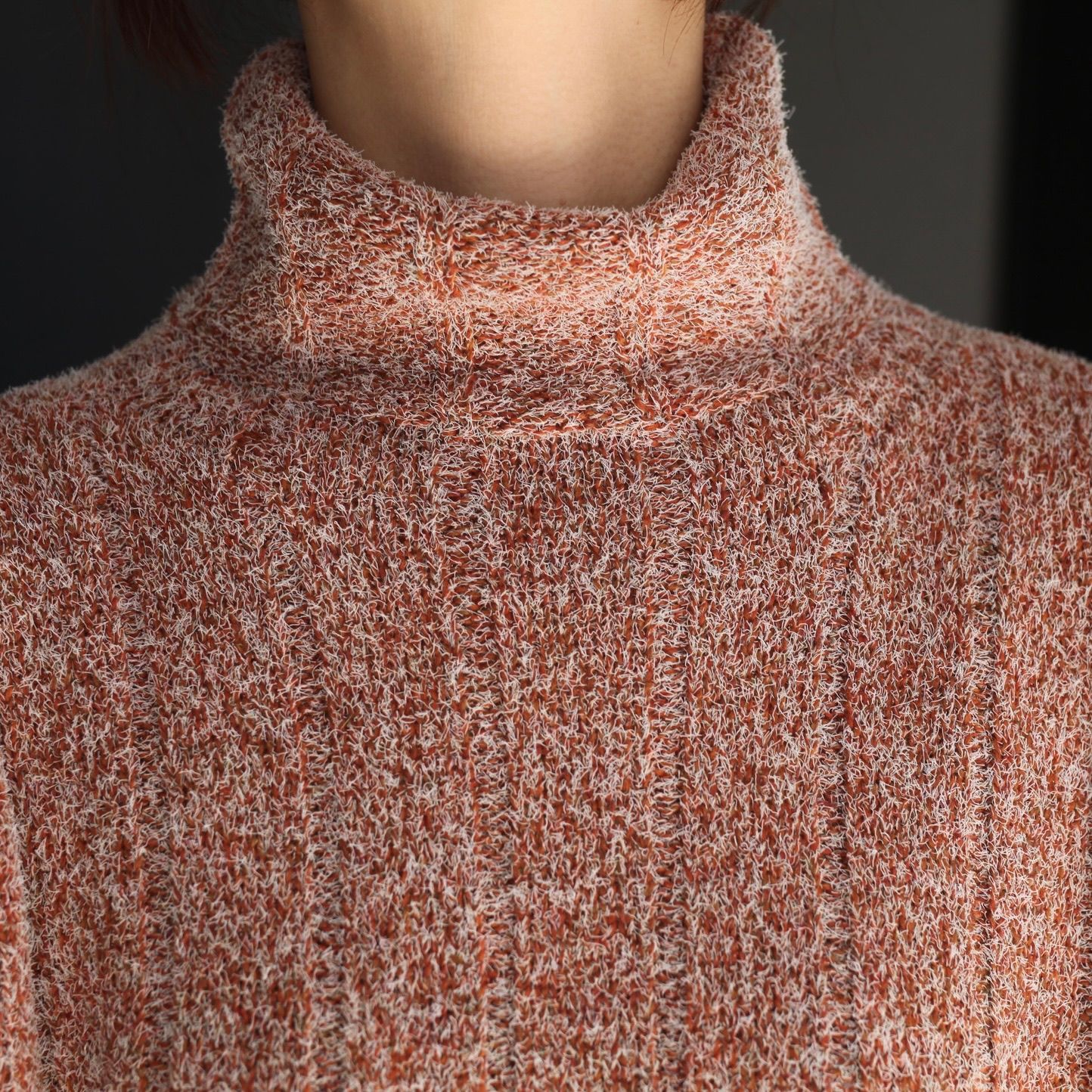 【残り一点】Funny Yarn Wide Rib T/N