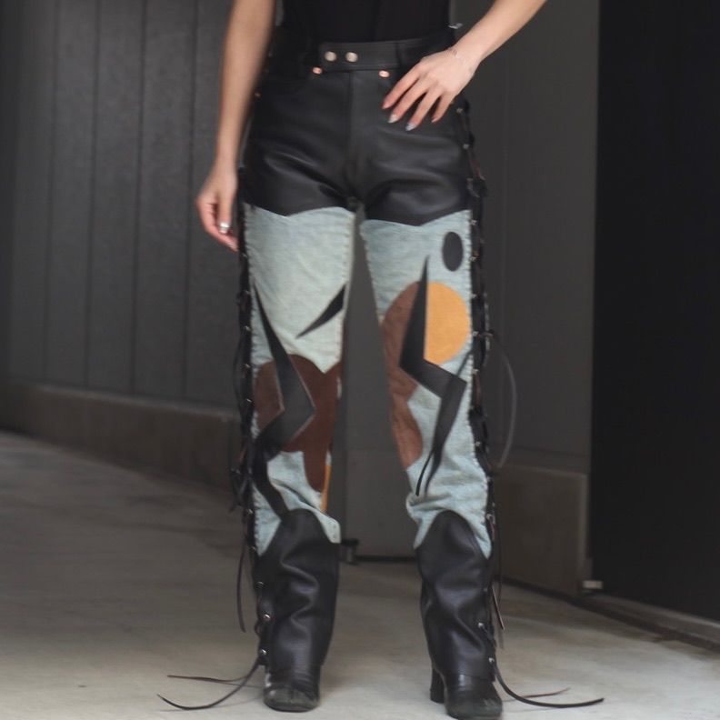 【残り一点】Stratum Leather Pants(VER2)