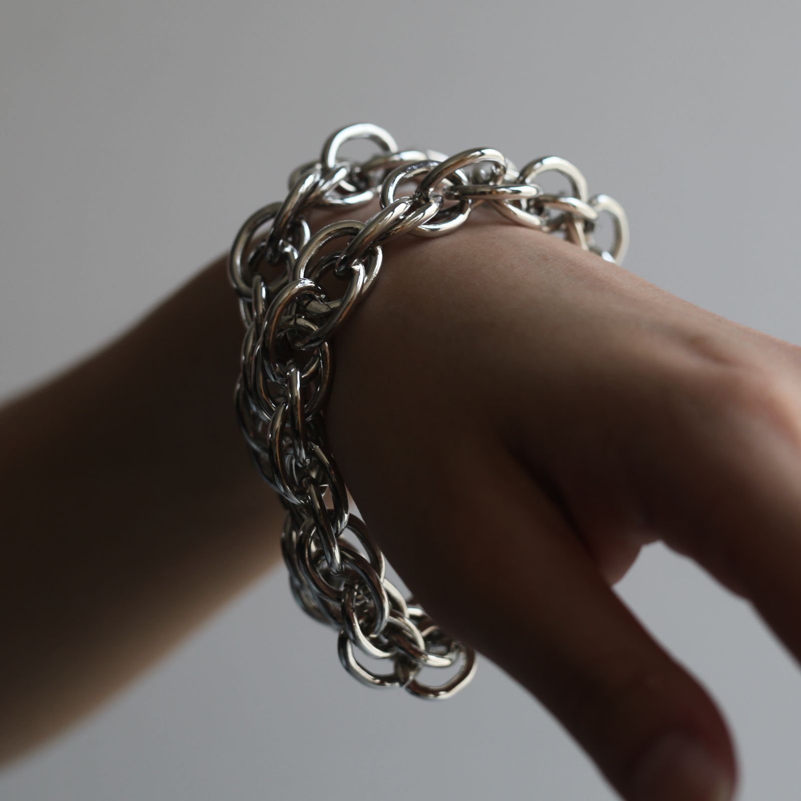 【残りわずか】W Chain Bracelet