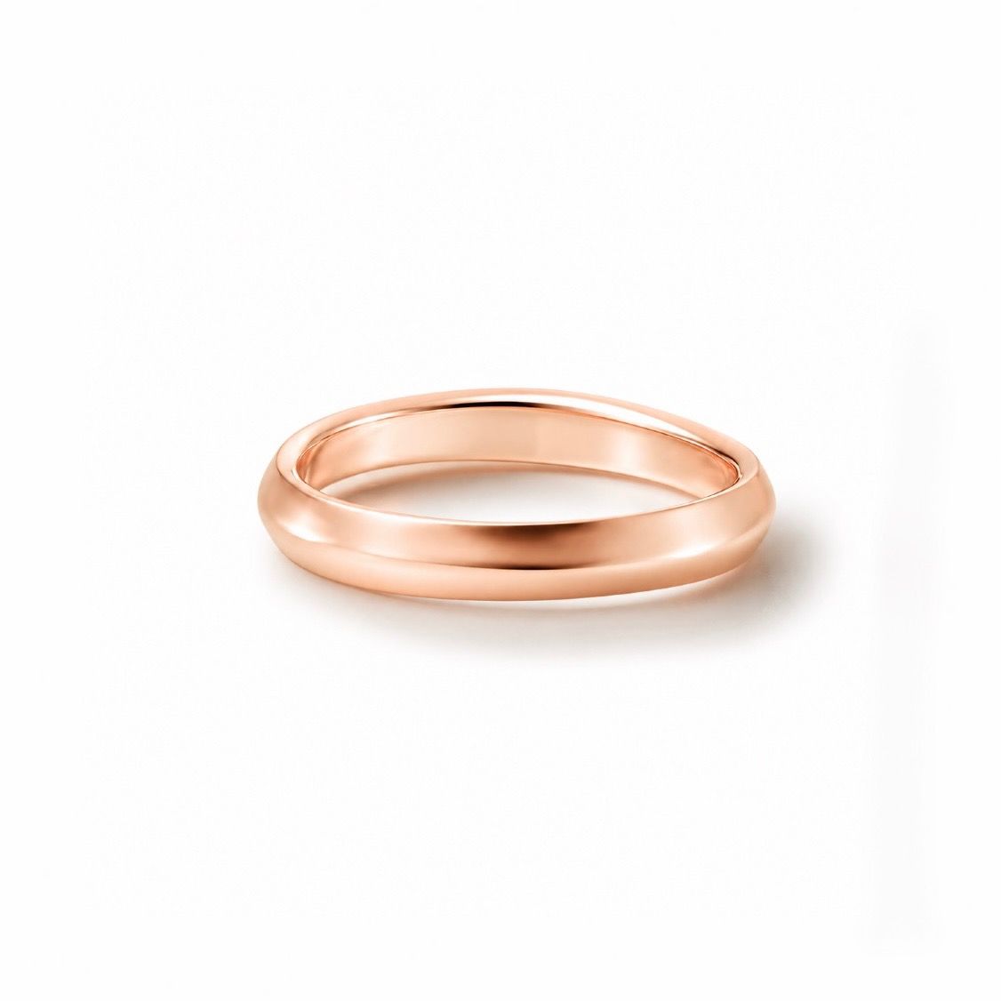 【お取り寄せ注文可能】Wave Ring M(K18 PINK GOLD)