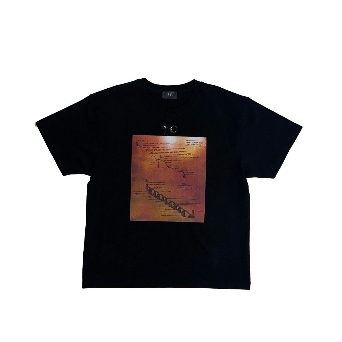 【残り一点】Men's Fashion Hell T-shirt