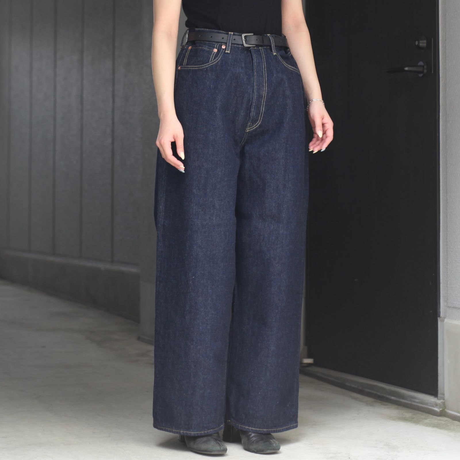 【残り一点】5pocket Baggy Pants(ONE WASH)