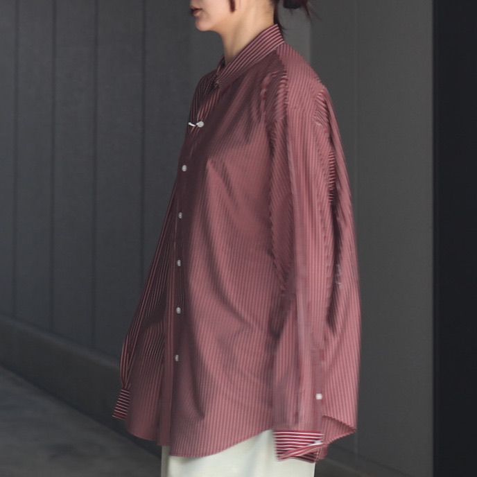【残り一点】46G Atmosphere Stripe Shirt
