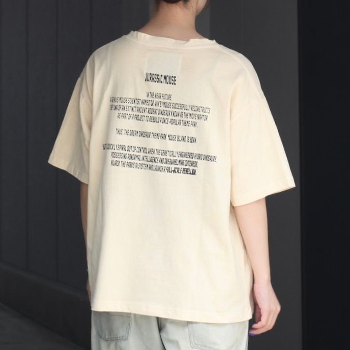 【残り一点】Jurassic Mouse Half Sleeve T-shirt