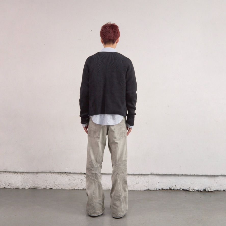 【残りわずか】3D Twisted Wide Leg Jeans