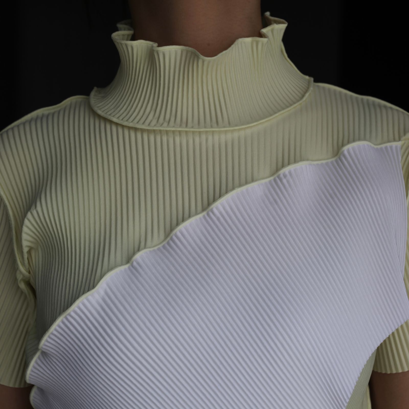 【残り一点】Todo Wave Top Short Sleeve Highneck