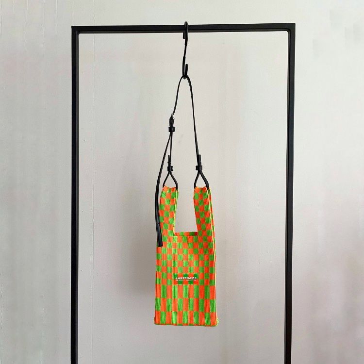 【残り一点】Ichimatsu Market Bag_Small
