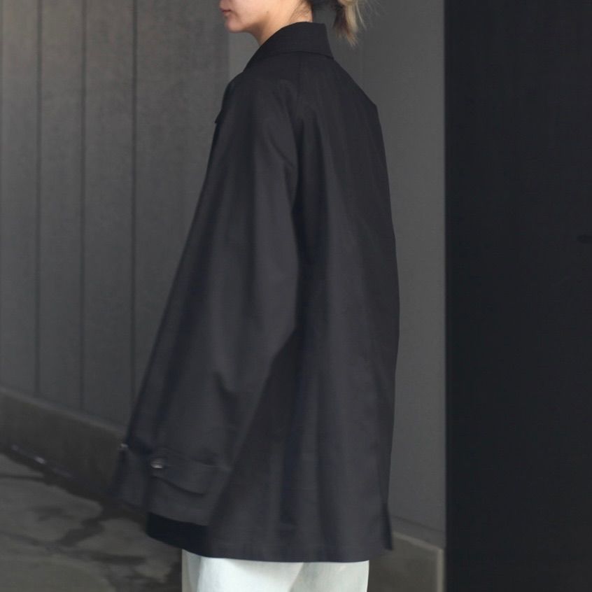 stein - 【残り一点】Oversized Balmacaan Half Coat | ACRMTSM ONLINE