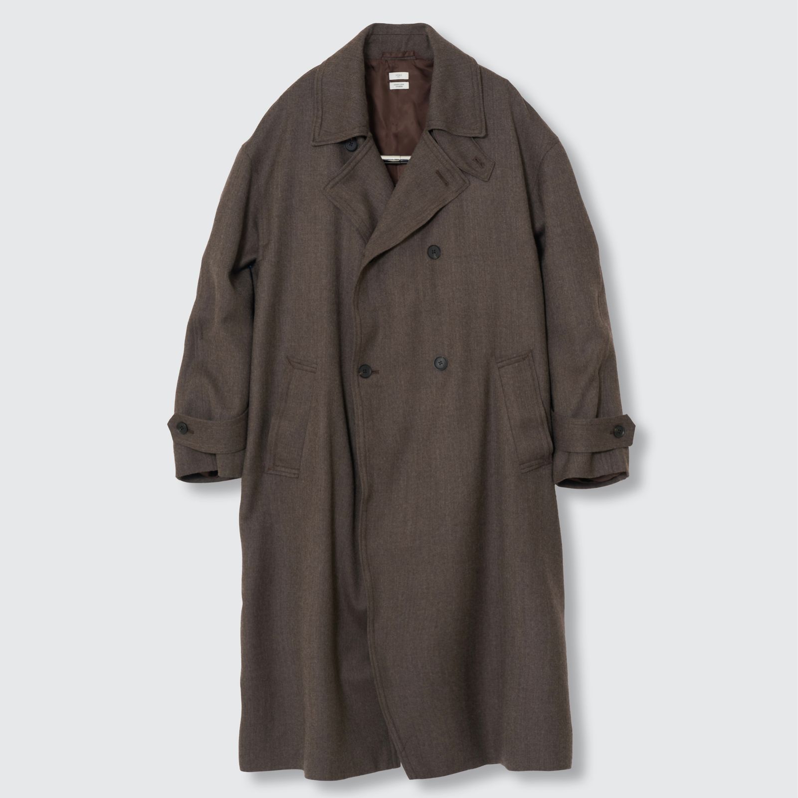 【残り一点】Sculptural Wired Double Breasted Over Coat
