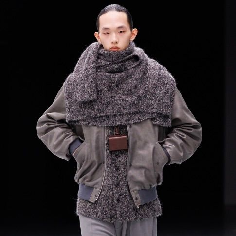 【残り一点】Lamb Leather Bomber Jacket
