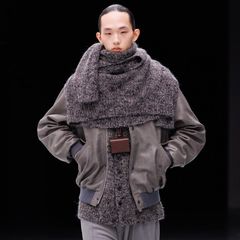 【残り一点】Lamb Leather Bomber Jacket