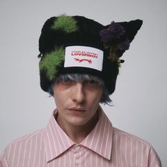 【残り一点】Artisanal Beanie with Thistles