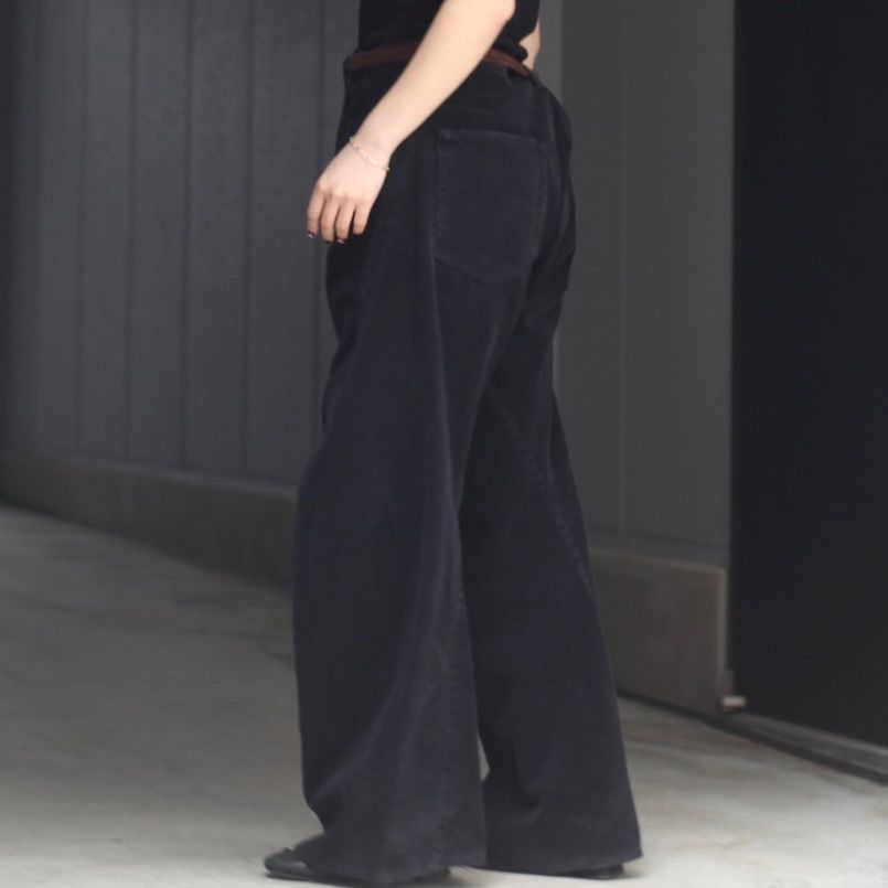 【残りわずか】3D Twisted Wide Leg 5P Pants