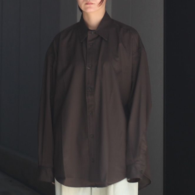 【残り一点】Wool Poly Standard Shirt