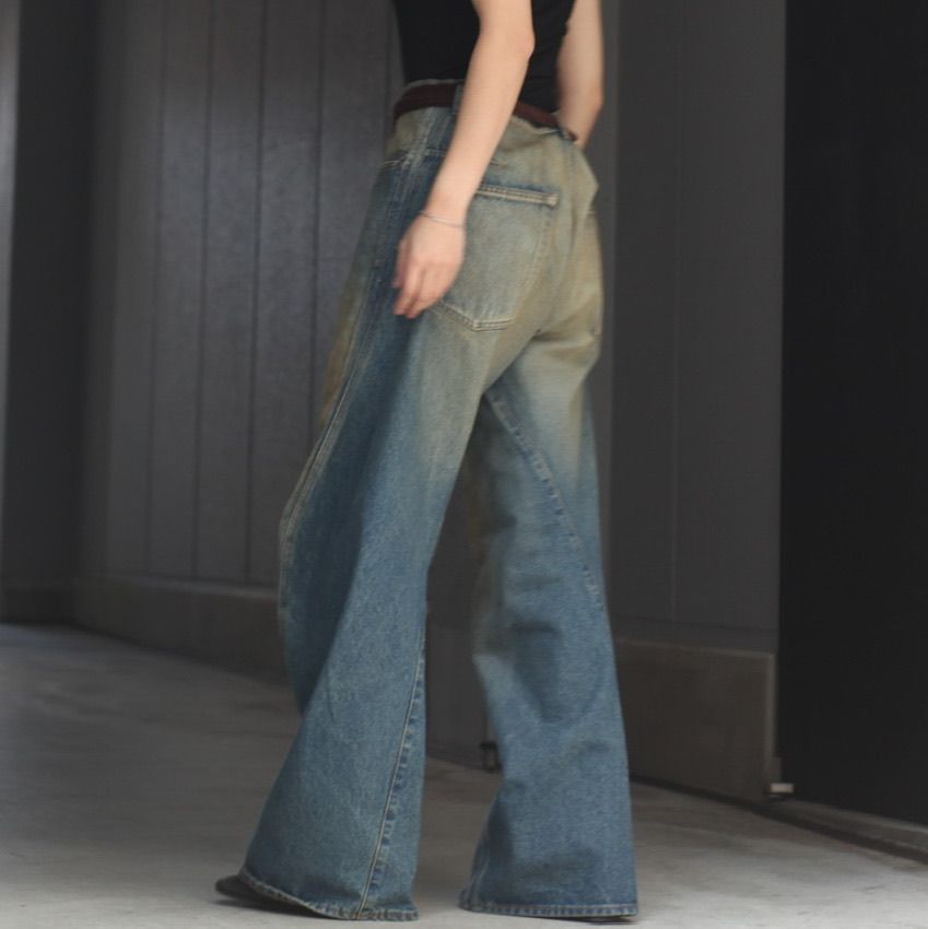 NVRFRGT   残りわずか3D Twisted Wide Leg Jeans   ACRMTSM ONLINE