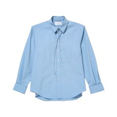 【残り一点】Ribbon Collar Shirts