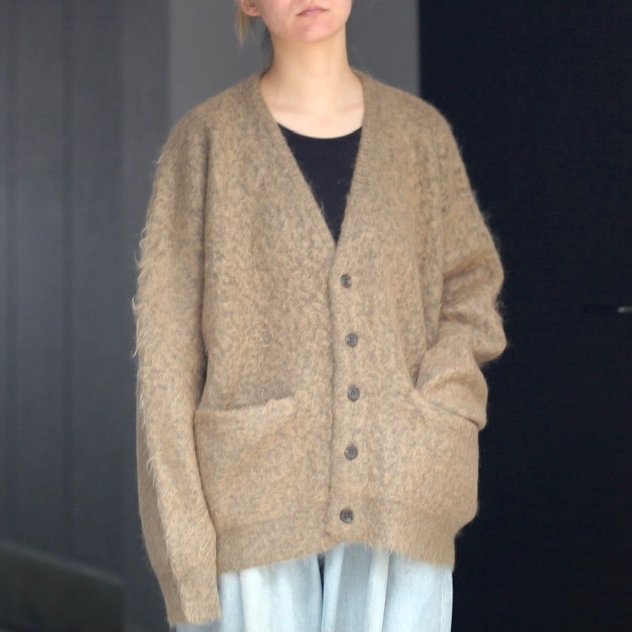 stein 22aw Kid Mohair Cardigan-