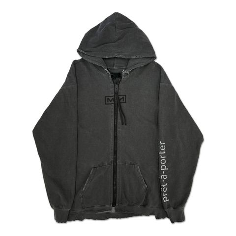 【残り一点】Bootleg Zip Up Hoodie With Damaged(BOX)