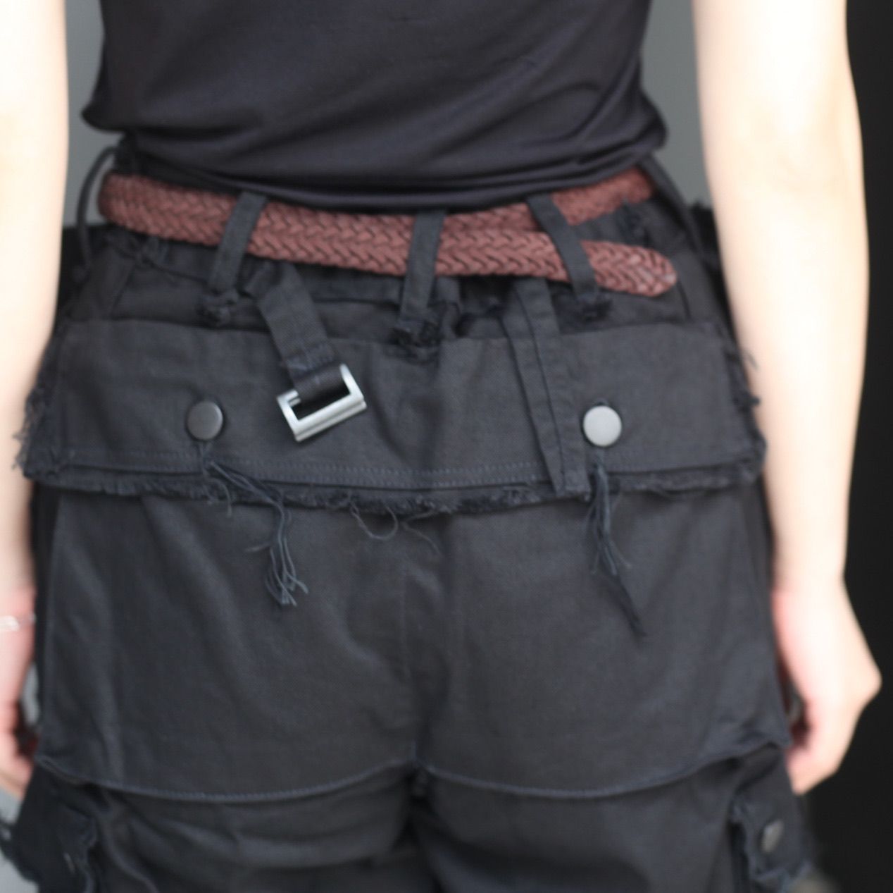 マイナス MINUS Slash Seam HBT Cargo サイズ4 MINUS - 【残りわずか】Slash Seam Twist Lot 20603T(FROM COAL