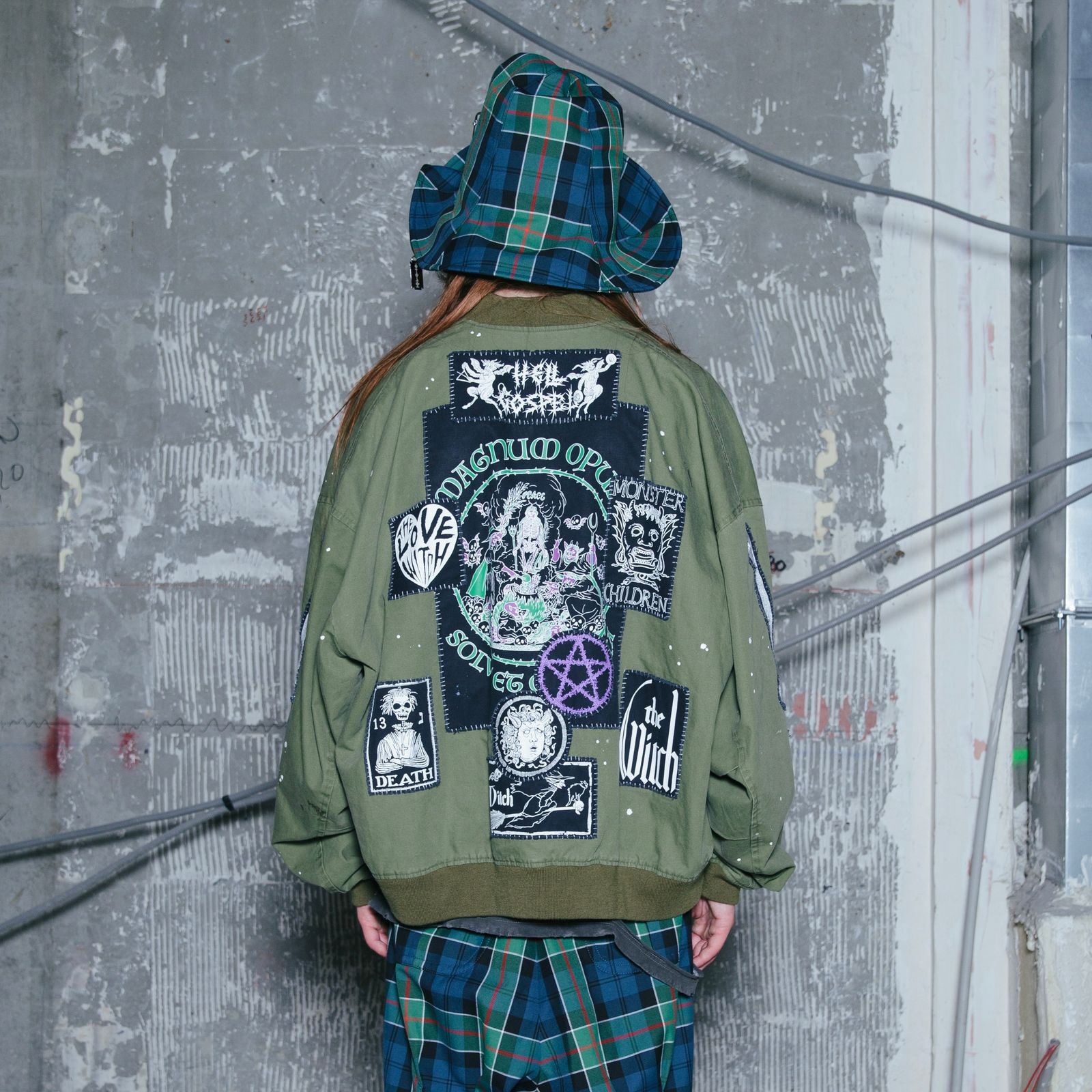 KIDILL 22SS PATCH COACH JACKET KL571 黒