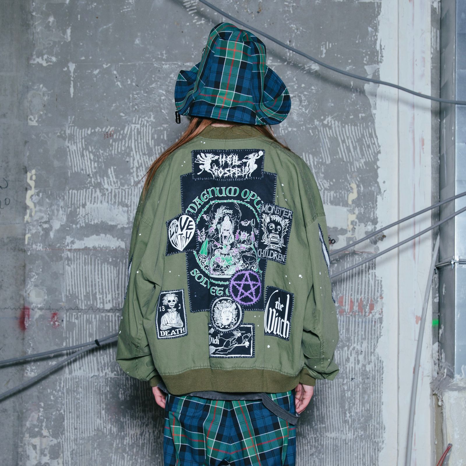 22aw KIDILL パーカー　MA-1 JACKET ジャケットパーカー