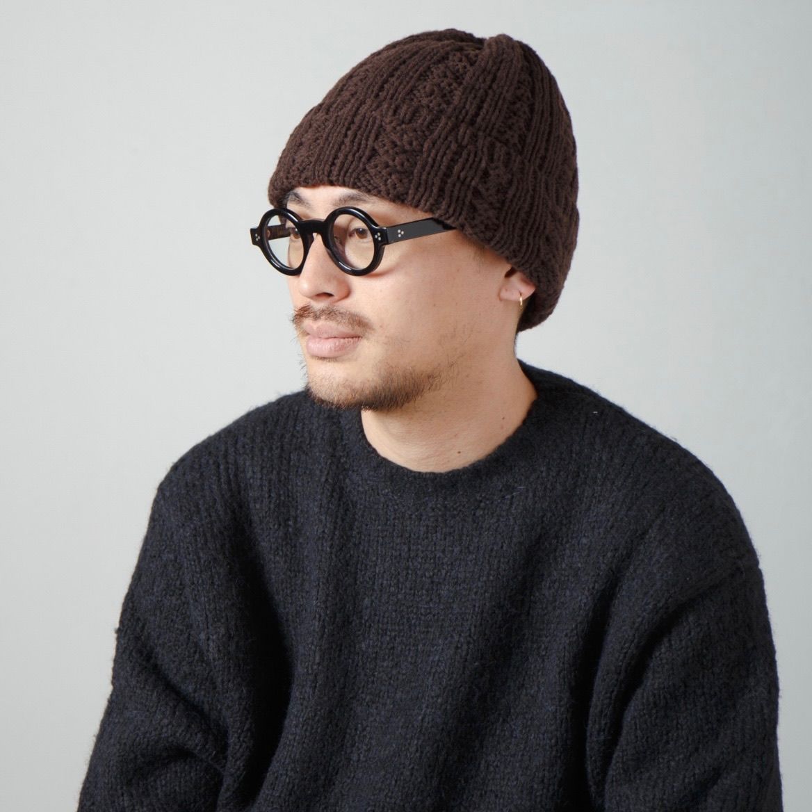 【残り一点】Insideout Cable Knit Cap