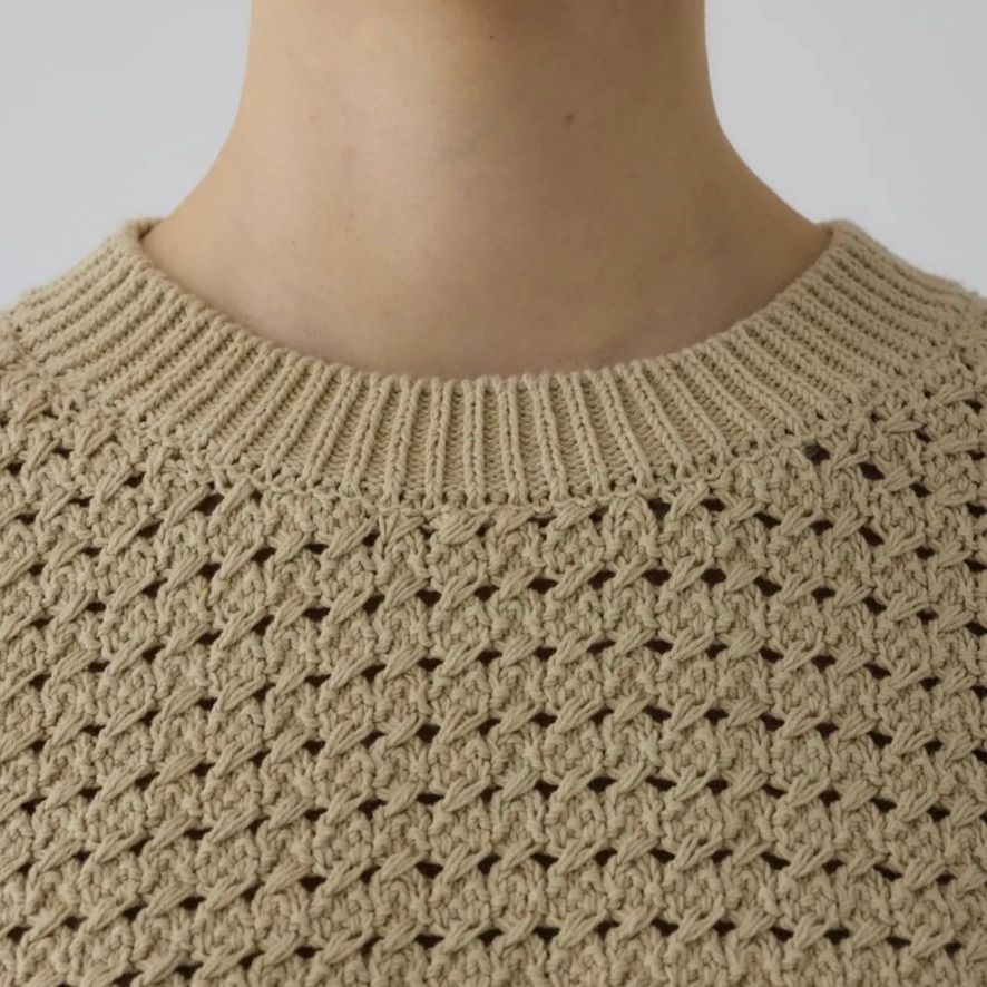 【残り一点】Cotton Short Knit