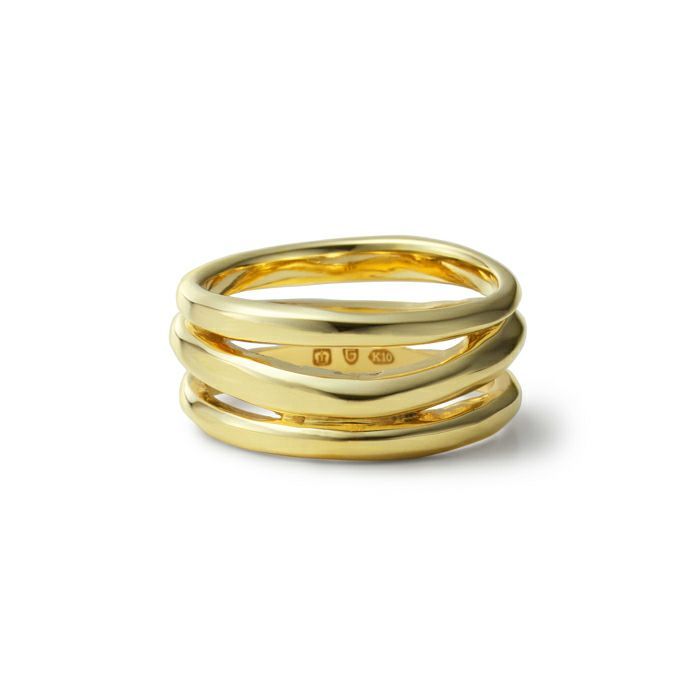【お取り寄せ注文可能】K10 Narrow Ring_No.10(GOLD)