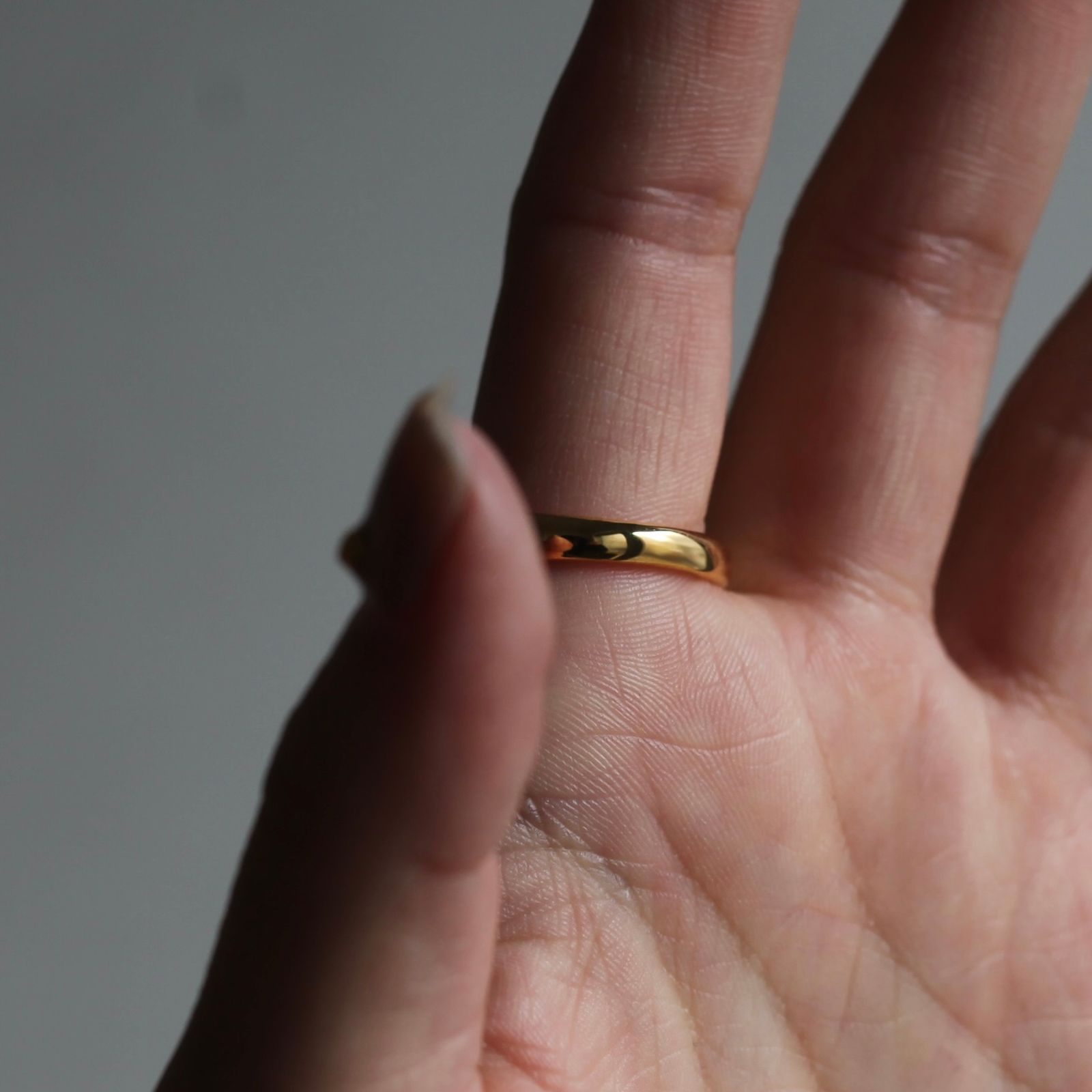 【お取り寄せ注文可能】Heart Stone Ring(WHITE×GOLD)