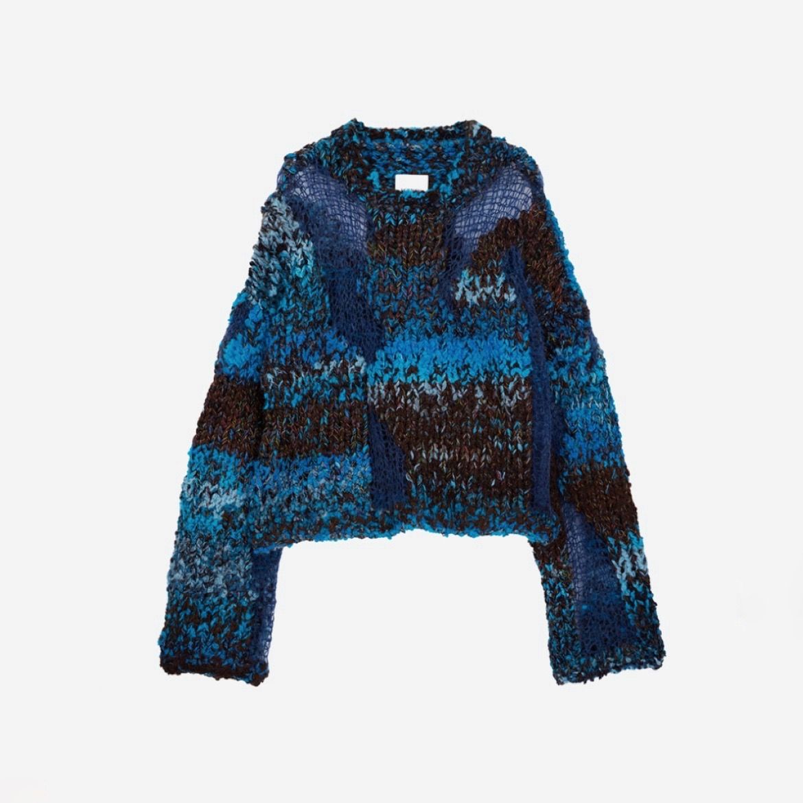 【残り一点】Mix Yarn Intarsia Knit