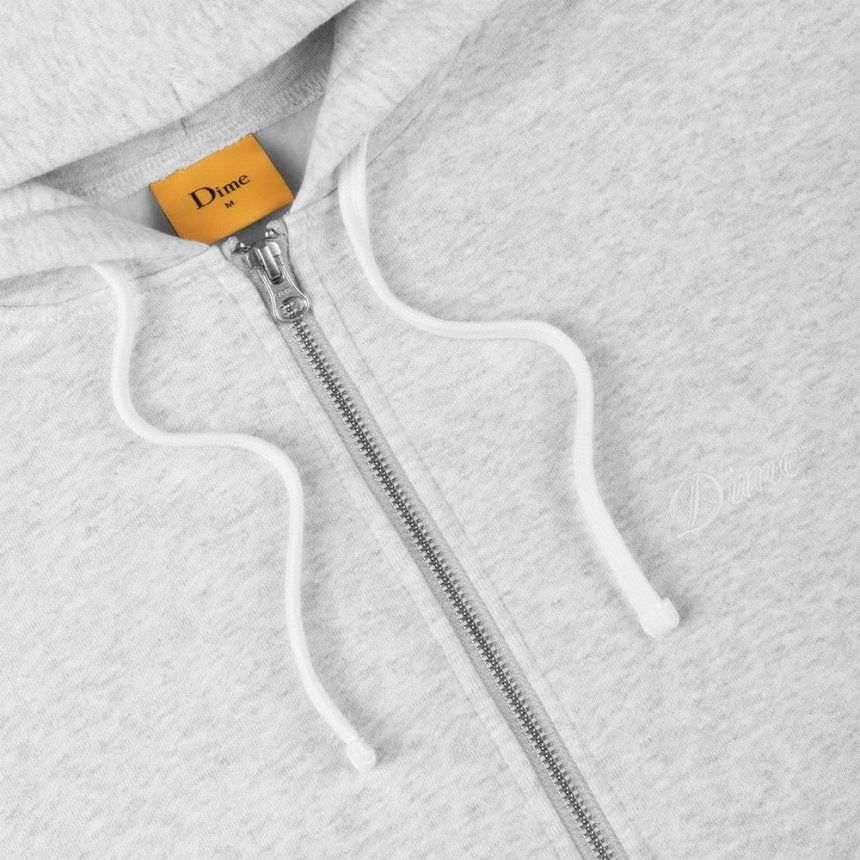 Dime - 【残りわずか】Cursive Small Logo Zip Hoodie | ACRMTSM