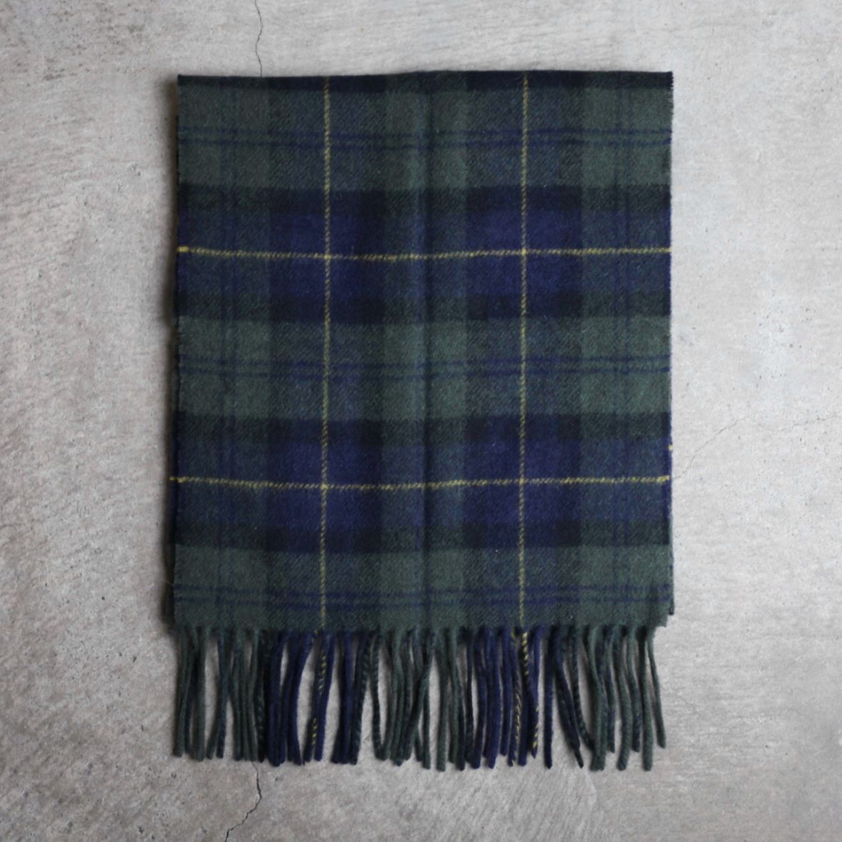 【残り一点】Tartan Lambswool Scarf