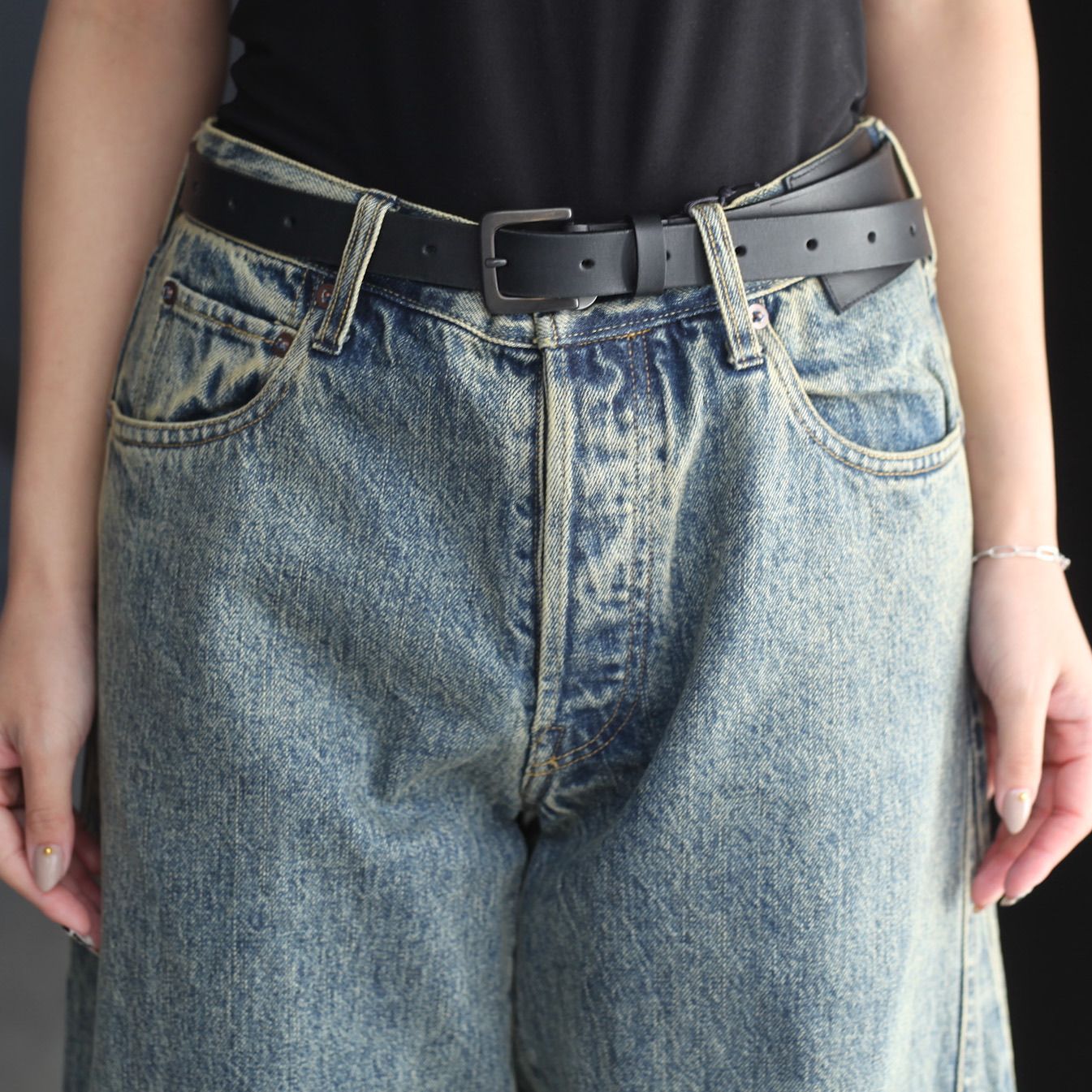 【残りわずか】Deformation Wide Denim Jeans