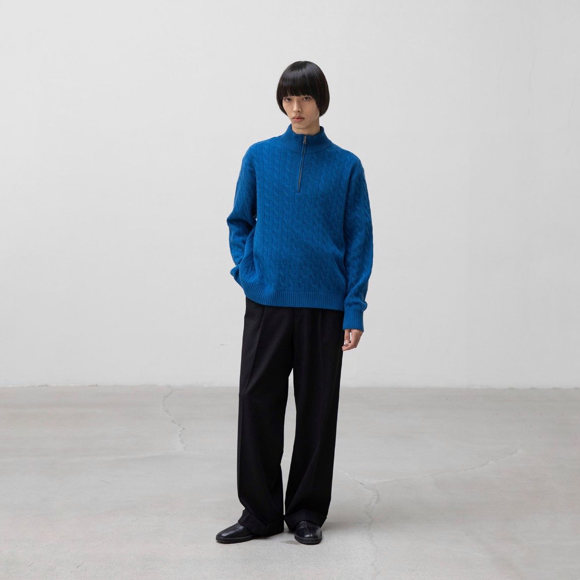 【残り一点】Flow Wide Turn-Up Pants