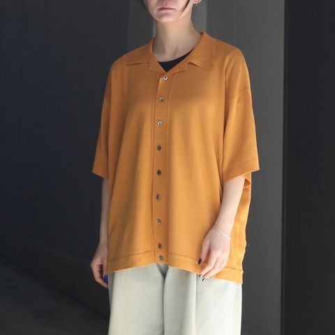 【残り一点】Washi Open Collar S/S Shirt