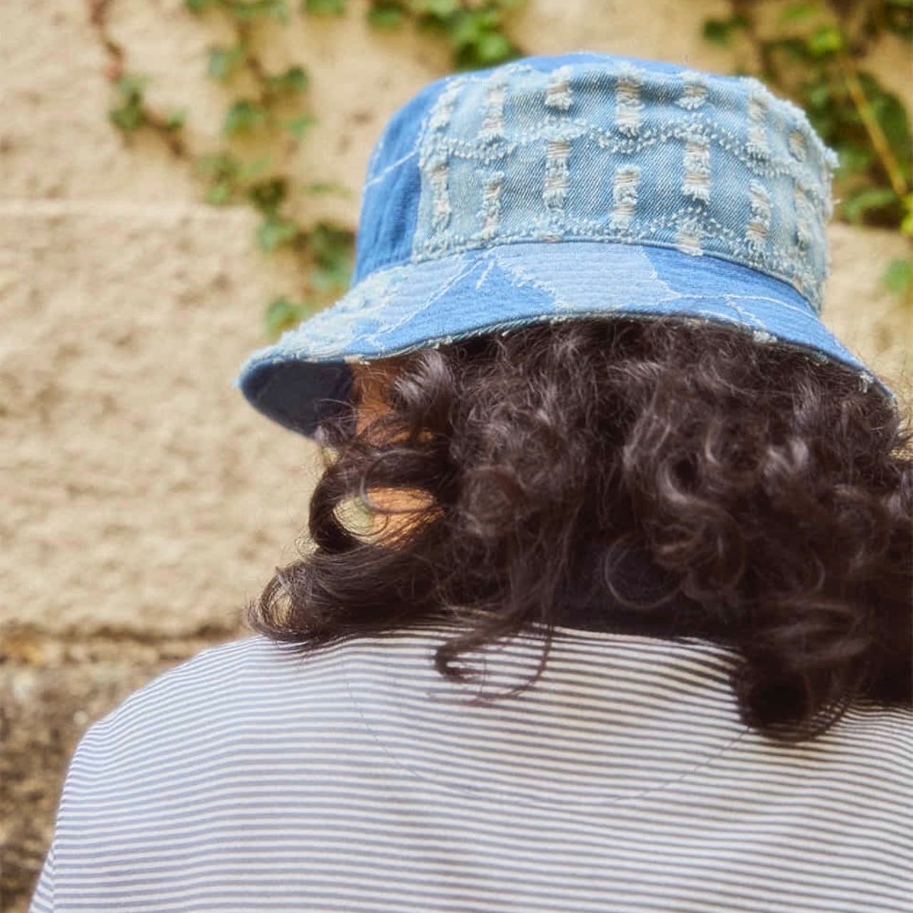 【残り一点】Denim Mashup Bucket