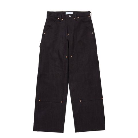【残り一点】Twisted Heather Denim Pants Double Knee