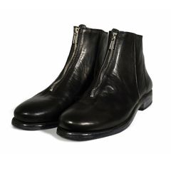 【お取り寄せ注文可能】Frontzip Drape Boots(MEN)