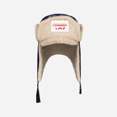【残りわずか】Trapper Hat with Knit Patch