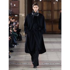 【残りわずか】Wool Cashmere Layered Combination Coat