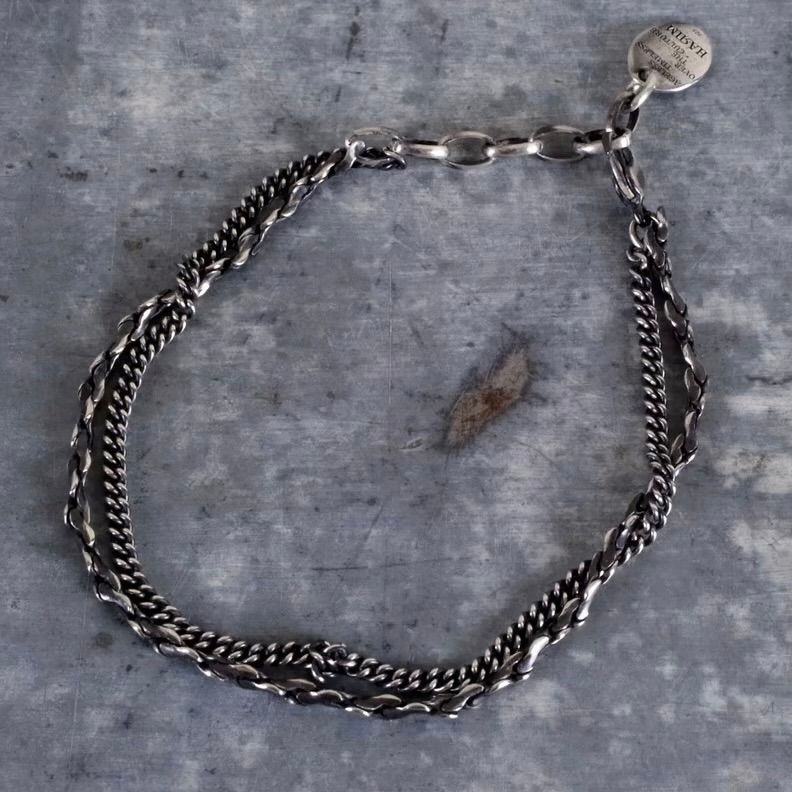 【お取り寄せ注文可能】Combination Chain Ank(SILVER)