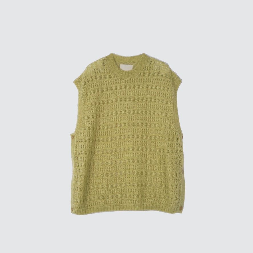 YOKE - 【残り一点】Mohair Silk Mesh Knit Vest | ACRMTSM ONLINE STORE