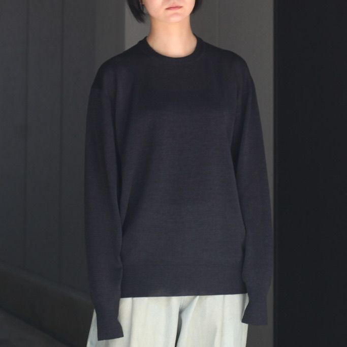 ssstein - 【残り一点】Glitter Knit Crew Neck LS | ACRMTSM